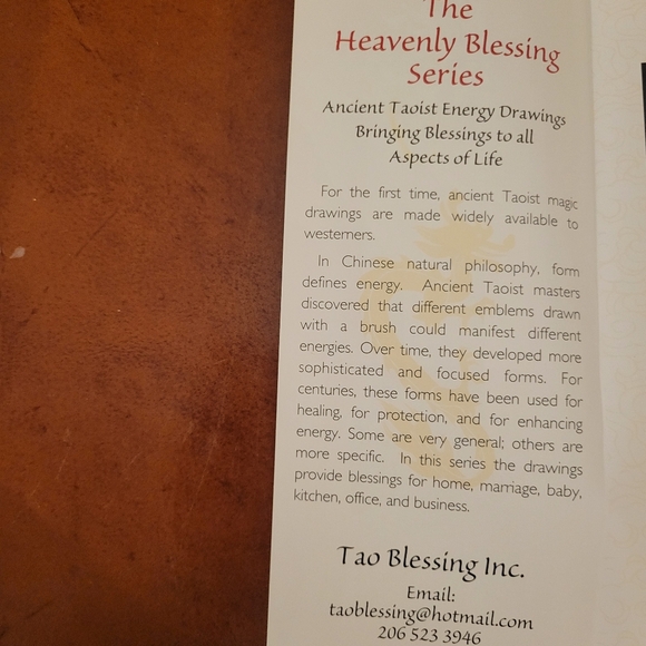 Framed Taoist Marriage Blessing - Picture 6 of 6